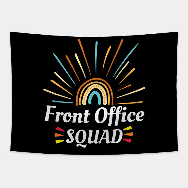 Office Squad Administrative Assistant School Secretary Teach Tapestry by Johner_Clerk_Design