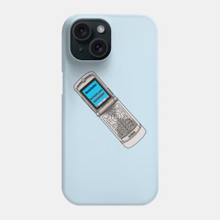 Flip phone  - Reminder - Go complete your assignment Phone Case