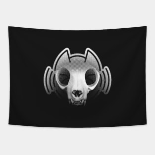 Death to Feral Audio - Cat Skull Tapestry