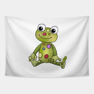 Frosch mit Punkten Tapestry