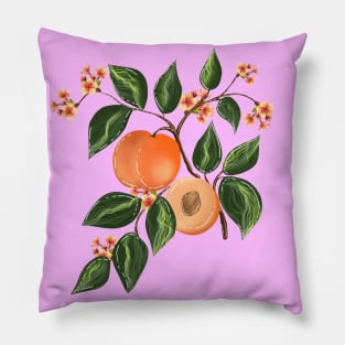 Peach pattern 4 Pillow