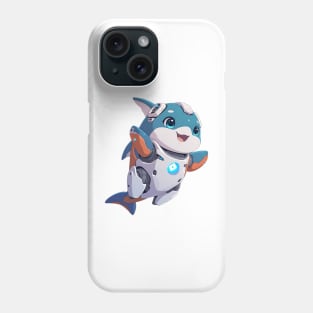 Cute Space Dolphin Phone Case