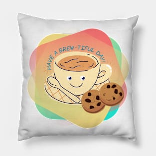 Brew-tiful Day Pillow