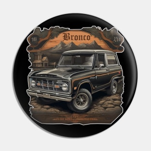 Bronco Car Pin