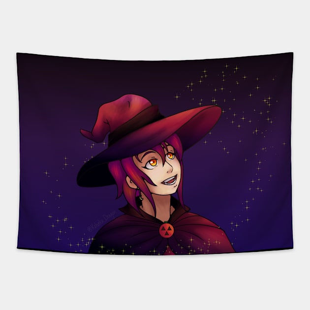 Magical Witch Tapestry by SakuraDragon