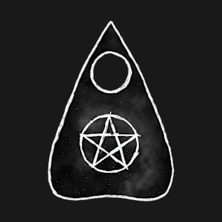 Galaxy pentacle planchette art T-Shirt