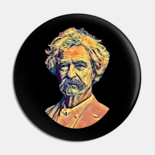 Mark Twain Polypaint Pin