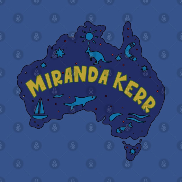 AUSSIE MAP MIRANDA KERR by elsa-HD