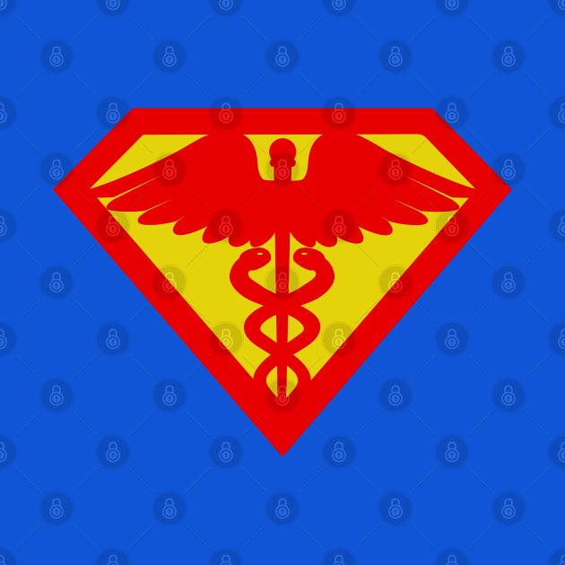 Super Nurse Logo by Liberty Art