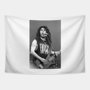 Tom Araya Slayer Photograph Tapestry