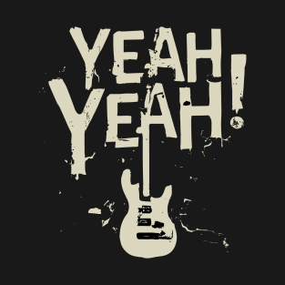 Yeah Distressed guitar T-Shirt