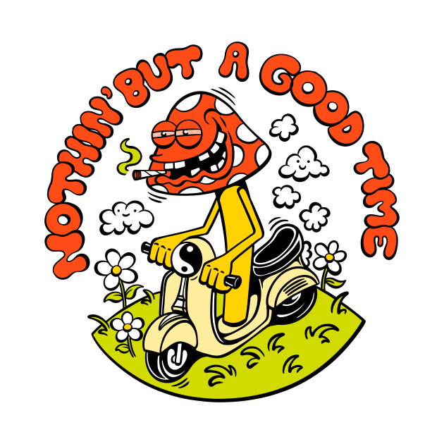 Nothin But A Good Time (front print) by Joe Tamponi