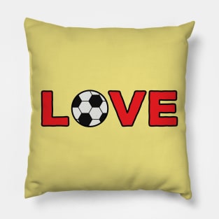 Soccer Love Pillow