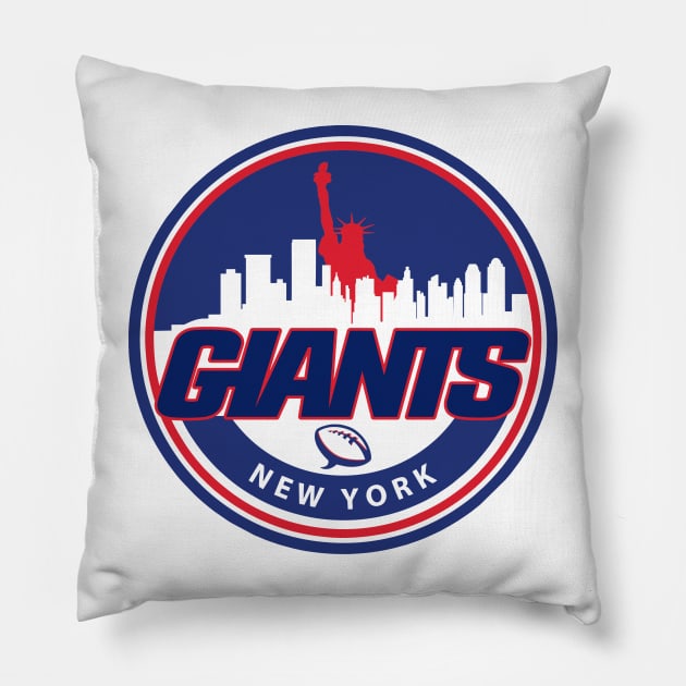 New York Giants Football Pillow by cInox