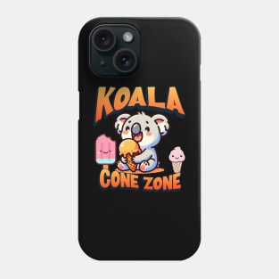 Koala Cone Zone - Delightful Koala Ice Cream Phone Case