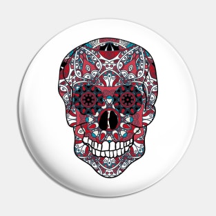 Dia De Muertos Holiday Pin