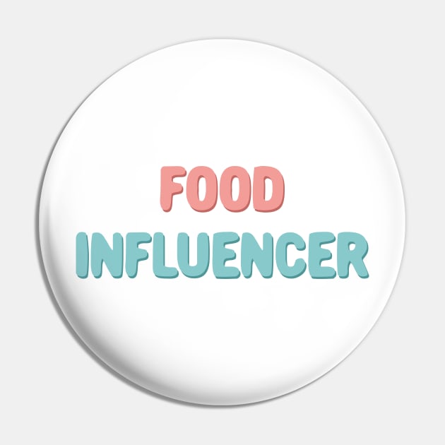 Food influencer pastel typography Pin by Oricca