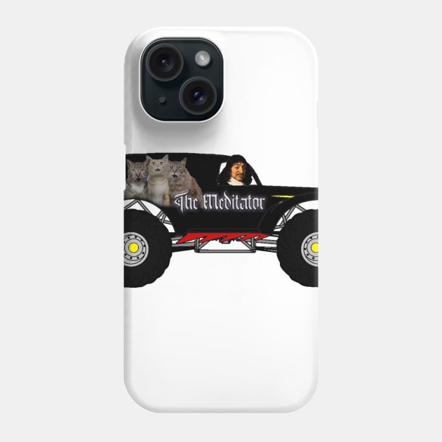 Descartes The Meditator Phone Case by Kizanth