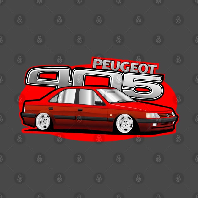 Peugeot 405 by small alley co