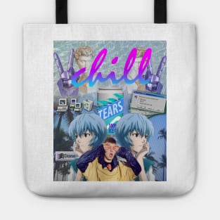 chill vaporwave aesthetics Tote