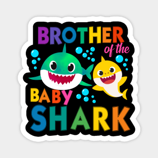 Brother of the baby shark Magnet