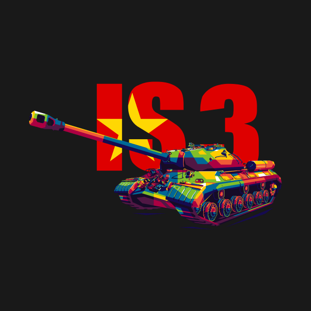 IS-3 Heavy Tank by wpaprint