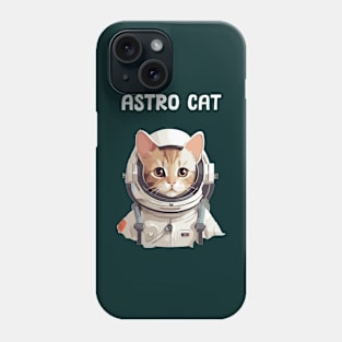 Astronaut cat Phone Case