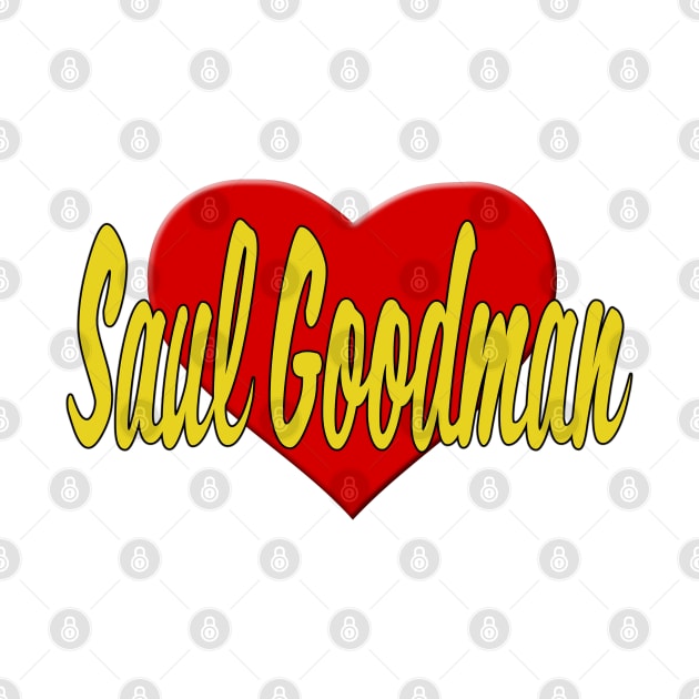 Heart Saul Goodman by snknjak