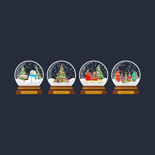 Christmas Snow Globes by everinseason