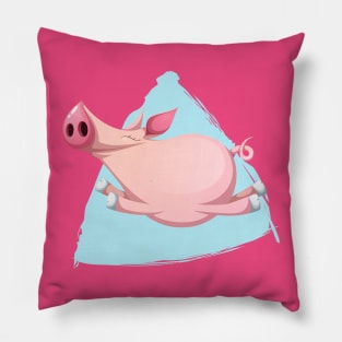 Happy Pig Pillow