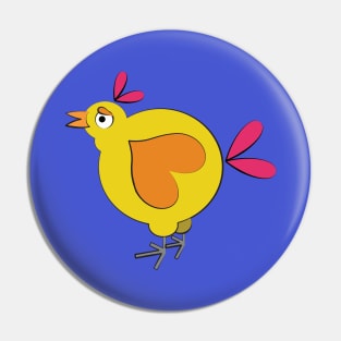 Cute Funny Bird Pin