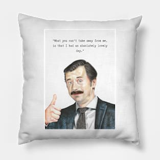 Mike Wozniak, Taskmaster, lovely day Pillow