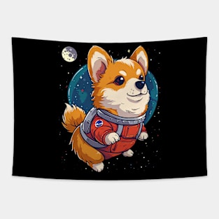 space corgi Tapestry