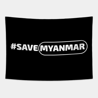 Save Myanmar Tapestry