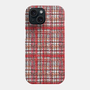 Comfy Plaid (reds) Phone Case