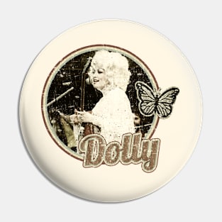 Vintage dolly parton 80s Pin