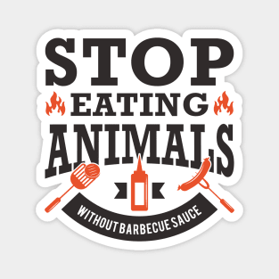 Stop Eating Animals Magnet