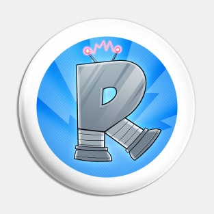 R is for robot Pin
