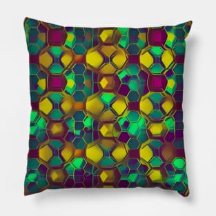 Stained Glass Pattern Pillow