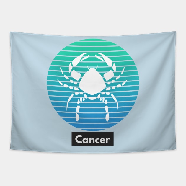 Cancer (zodiac birthday) Tapestry by PersianFMts