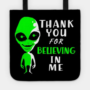 Aliens Thank You Graduation Alien Ufo Space Tote