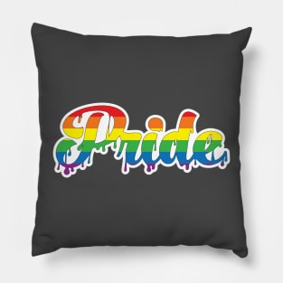 Gay Pride Drip Pillow