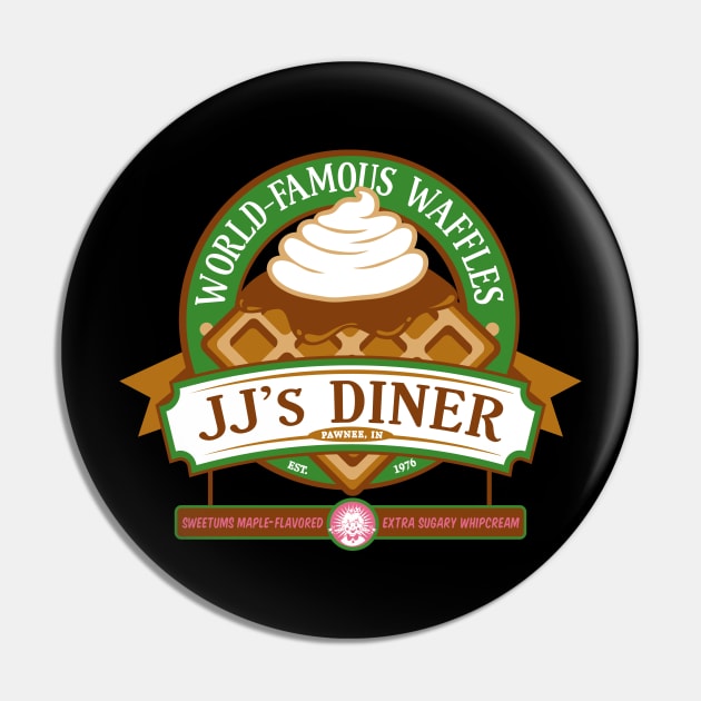 JJ's Diner Pin by DoodleHeadDee