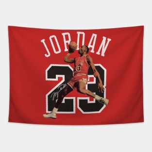 MJ 23 Bulls Jersey Tapestry