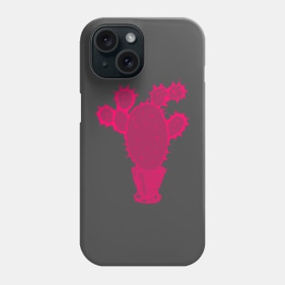 Pink cactus Phone Case