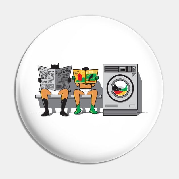 Super Hero Wait For Loundry Pin by patsyhanson