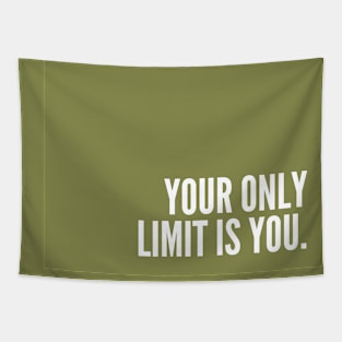 Green Your Only Limit Is You Tapestry