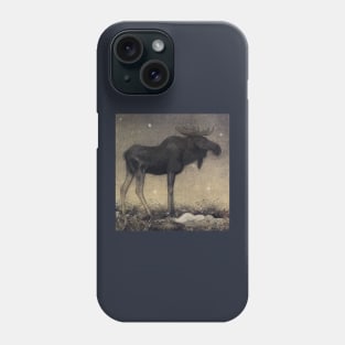 Leap The Elk And Princess Tuvstarr by John Bauer Phone Case