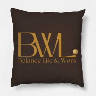 Balance Life and Work Pillow