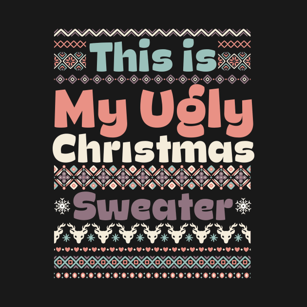 Funny Christmas Ugly Christmas Sweater Holiday Gifts by thuden1738